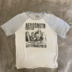 2018 Aerosmith Rocks Tour Philly Spectrum T Shirt